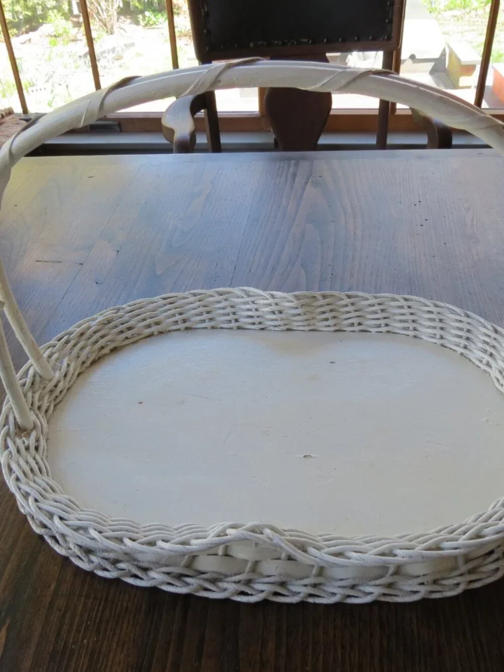 Wicker Vintage Gazebo Tray HARRY & DAVID OREGON